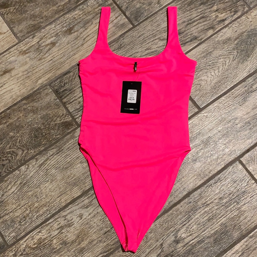 New Fashion Nova Pink One Piece Swimsuit